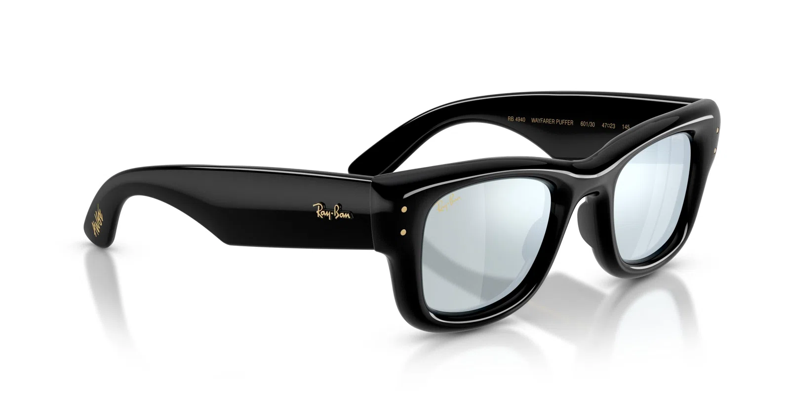 Ray-Ban Wayfarer Puffer 4940 Sunglasses - Black - view 16